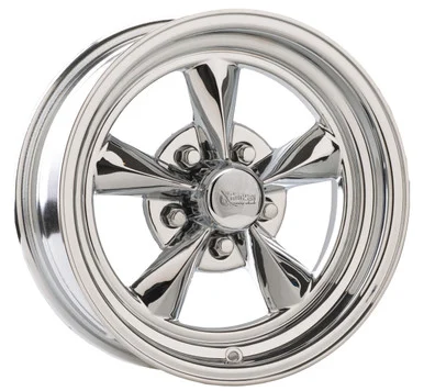 Scott Drake Wheels R24566135 15x6 Fuel Chrm 5x4.75 3.50 Bs