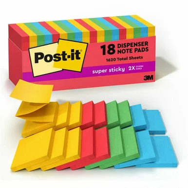 Post-it® Super Sticky Notes Cabinet Pack (r33018ssancp)