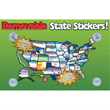 State Stick REMOVABLEers REMOVABLESTATESTICKERS