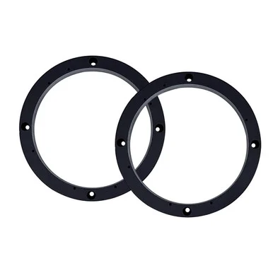 Audiopipe RINGPVC6 6.5" Universal Speaker Space Rings - Adds 1" Extra Mounting Depth