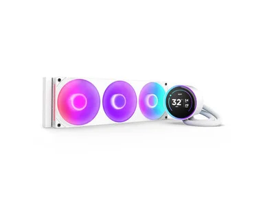 NZXT Kraken Elite 360 RGB RL-KR36E-W2 Cooling Fan/Radiator/Pump - 1 Pack