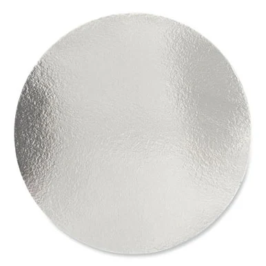 Boardwalk ROUND9FLID Round Aluminum To-go Container Lids, Flat Lid, 9", Silver, Paper, 500/carton