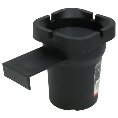 Roadpro Rp-452 Small Self-extinguishing Ashtray Portable Car Ashtray Cigarette Extinguisher - Black