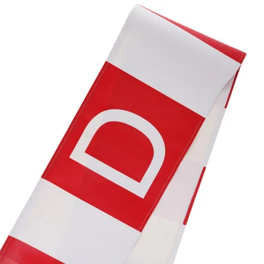 Roadpro RP9127 12-inch X 96-inch Canadian D Safety Banner Vinyl Cargo Safety Sign Highway Banner