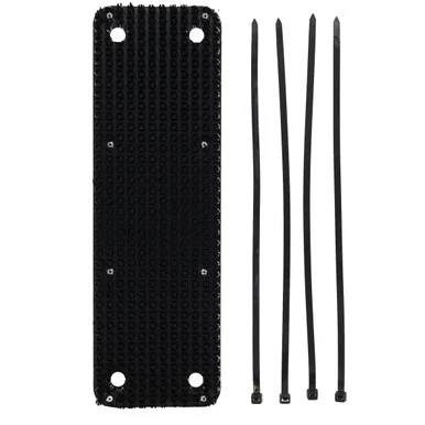 Roadpro Cab Step Mat Rpcf6018 Rv Landing Step Boot Brush Mat Tractor Trailer Camper Truck-black