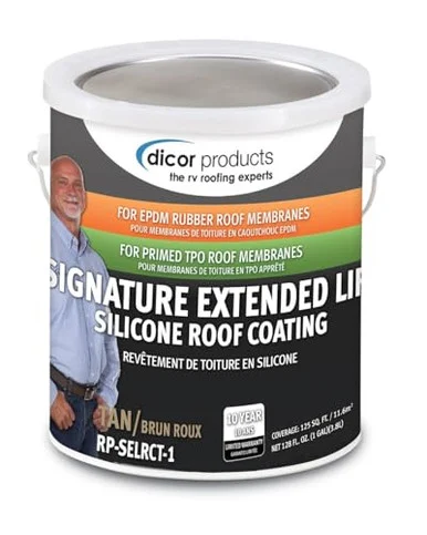 Dicor RPFRCT1 Fiberglass RV Roof Coating