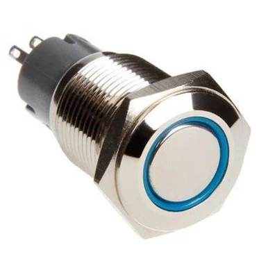 Race Sport LED Two Position On/Off Switch Blue (rs-2p16mm-ledb)