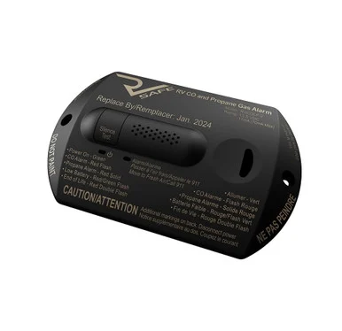 RV Safe RVLP2B Propane Gas Alarm Black