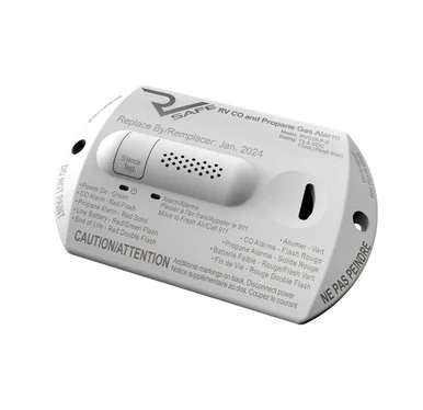 RV Safe RVLP2W Propane Gas Alarm White