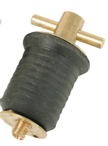Whitecap S0294C Brass Bailer Plug
