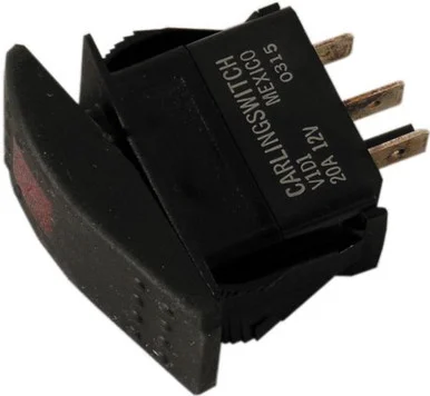 Whitecap S7057C Contura Rocker Switch