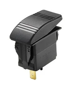 Whitecap S7068C Illuminated Contura Rocker Switch