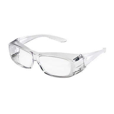 Sellstrom S79100 - Safety Glasses - Over-the-glass Series - Clear Lens - Clear Frame - Hard Coated