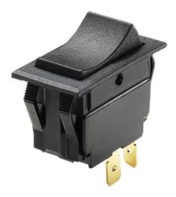 Whitecap S8051C Rocker Switch - Black