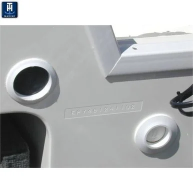 Th Marine SA2BDP White/black Scupper Adapter - t-h marine