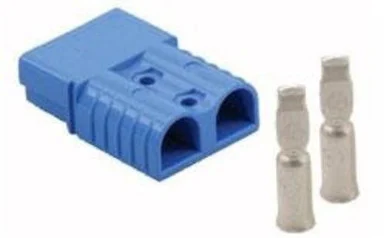 The Installbay Anderson Connector Blue 4 Gauge Each - 1 Pack - 1 X Quick Disconnect - Blue (sb120)