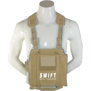 Swift Platform Body Harness for Laptop and Tablets, 28 to 34 Inch Waist, Sand (sbplh-28-34)