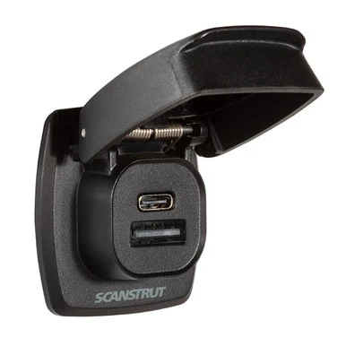 Scanstrut SC-USB-F4 Flip Pro Plus Fast Charge Usb-a & Usb-c Socket