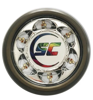Shadowcaster Marine Lighting SC3-RGB-ALTB Shadow Caster Sc3 Underwater Led Light Rgb 12v Aluminum Thru-hull