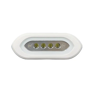 Shadowcaster Marine Lighting SCMSLF4XGWWH Flush Mount LED Spreader Light White Housing 3000 Lumens