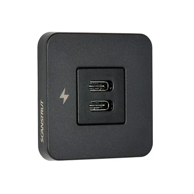 Scanstrut SCTILE20 Dual USB-C Charging Socket