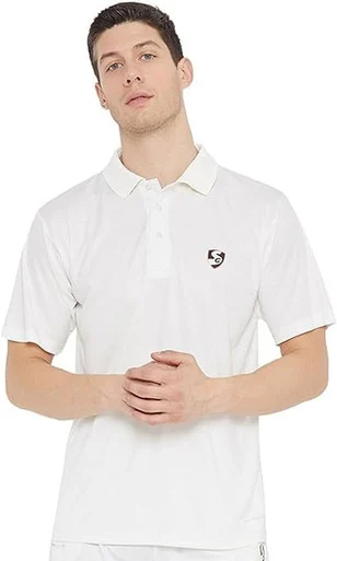 SG SG01CL080076 Club Cricket T-Shirt - Mens White