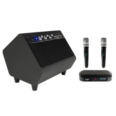 Vocopro SMARTOKE-PRO Karaoke Mixer W Two Wireless Mic