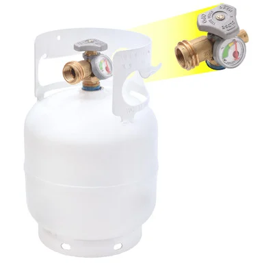 Flame King YSN5LBGAUGE Tank Cylinder with Gauge