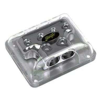 AAMP of America SPD514 Stinger Power Distribution Block - Two 1/0ga Inputs / Four 4ga Outputs