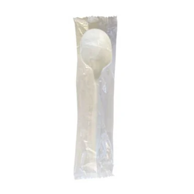 Boardwalk SPOONPPMW Mediumweight Polypropylene Cutlery, Teaspoon, White, 1,000/carton