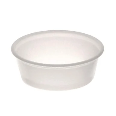 Pactive SPP150 Plastic Portion Cup, 1.5 Oz, Translucent, 125/sleeve, 20 Sleeves/carton