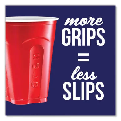 Dart SQ182020004 Squared Plastic Party Cups, 18 Oz, Red, 240/carton
