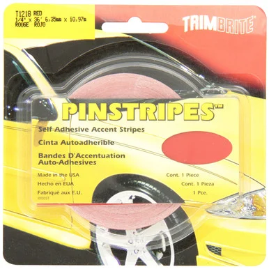 Prostripe T1218 Trimbrite Trim Stripe - Red