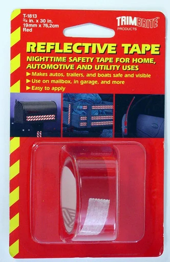 Prostripe T1813 Trimbrite Reflective Tape - Red