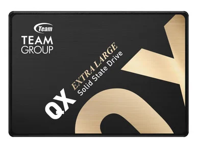 Team Group Inc T253X7004T0C101 QX 4TB 3D NAND QLC 2.5 Inch SATA III Internal Solid State Drive