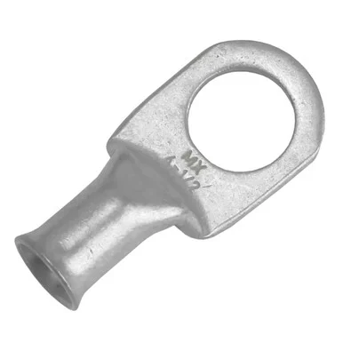 Pacer Group TAE4-12R-10 Pacer Tinned Lug 4 Awg - 1/2" Stud Size - 10 Pack