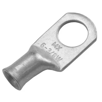 Pacer Group TAE6-38R-2 Pacer Tinned Lug 6 Awg - 3/8" Stud Size - 2 Pack