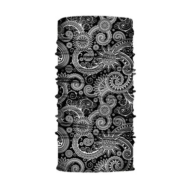 Trader Bo's TB1060120 Trader Bos Tb1060120 Paisley Face Guard Balaclava Face Mask Neck Gaiter Uv Protector Motorcycle Ski Scarf For Men Women-black