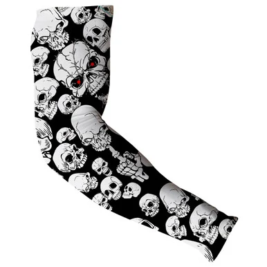 Trader Bo's TB113338 Scattered Skulls Arm Sleeves