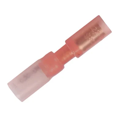 Pacer Group TBRE18-156-100 Pacer 22-18 Awg Heat Shrink Female Bullet Terminal - 100 Pack