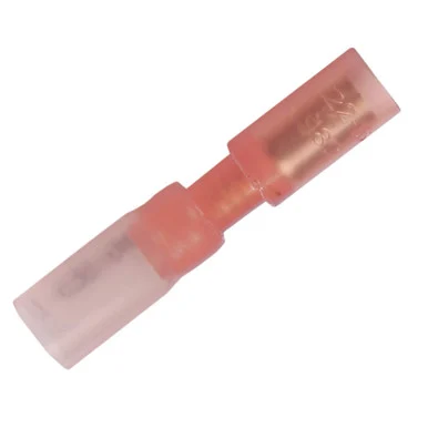 Pacer Group TBRE18-156-25 Pacer 22-18 Awg Heat Shrink Female Bullet Terminal - 25 Pack