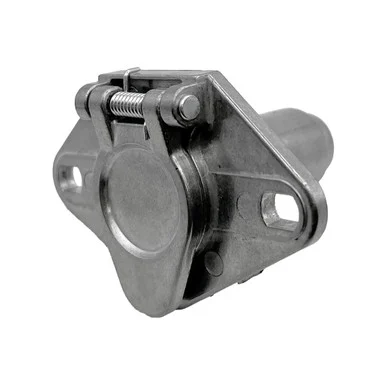 RV Designer TC533 6-Way Die-Cast Metal Socket Trailer Connector