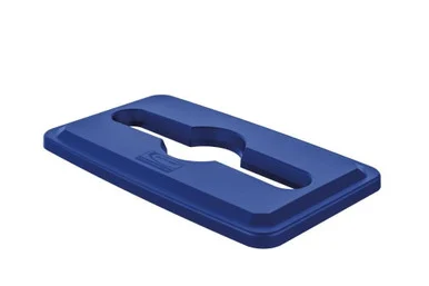 Suncast Corporation TCNLID03BLD 23 Gallon Resin Slim Trash Can Paper Recycling Lid, 11.87 X 20.25 X 1.35, Blue