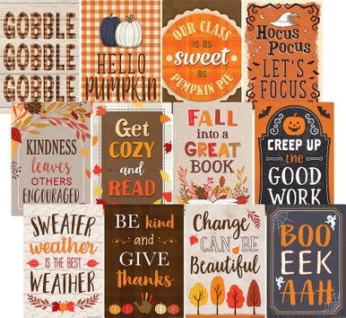 Seasonal Classroom Posters (tcr-6112)