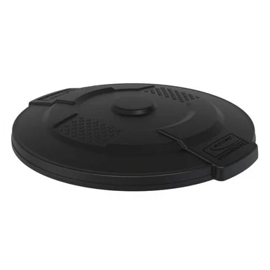 Suncast Corporation TCU32GLIDD Utility Trash Can Lid For 32 Gal Trash Can, 22.22" Diameter X 3", Black