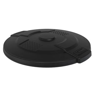 Suncast Corporation TCU44GLIDD Utility Trash Can Lid For 44 Gal Trash Can, 24.88" Diameter X 3", Black