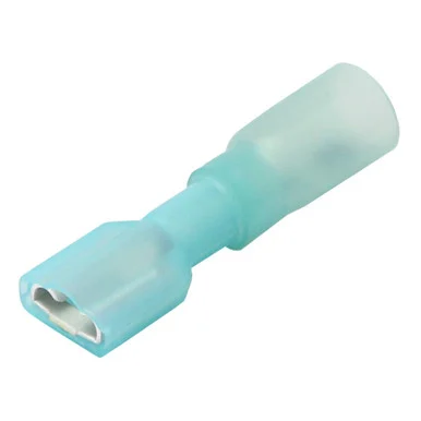 Pacer Group TDE14250FI100 Heat Shrink Female Disconnect 16-14 AWG - 100 Pack