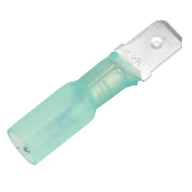 Pacer Group TDE14-250M-100 Pacer 16-14 Awg Heat Shrink Male Disconnect - 100 Pack