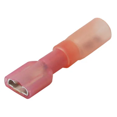 Pacer Group TDE18-250FI-25 Pacer 22-18 Awg Heat Shrink Female Disconnect - 25 Pack
