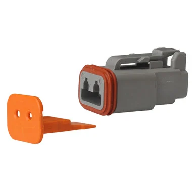 Pacer Group TDT06-2S-10 Pacer Deutsch Dt Plug & Wedge Lock Kit - 2 Position - 10 Pack
